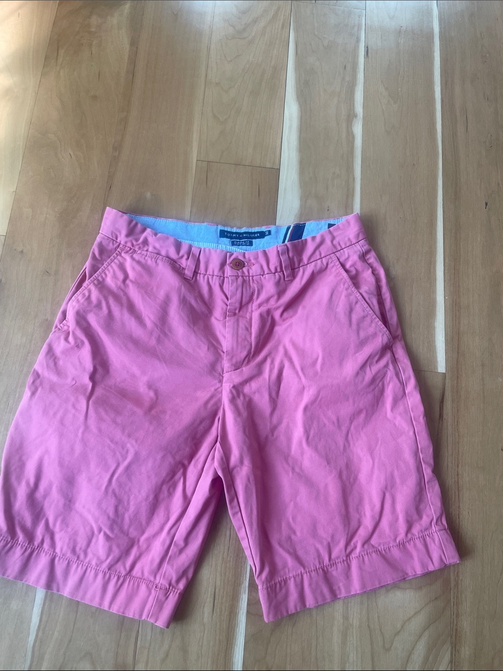 Tommy Hilfiger Pink Women’s Chino Bermuda Shorts